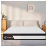 $290 Crayan King Mattress, 12 Inch Hybrid