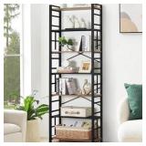 $120 HOMBAZAAR 7 Tier Bookshelf, 84 inch Tall