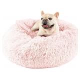 Himax Pink Dog Beds, Attached Blanket (35