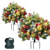 Christmas Tree Urn Filler 30Inchs, 2 Count