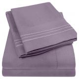 Full Size Sheet Set, 1800 Supreme, Plum