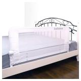 Bed Rail for Toddlers, 43" L*22.8" H, White