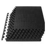 ProsourceFit Puzzle Mat, 1/2" Thick EVA Foam