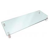 Monoprice 116356 Monitor Stand Clear Glass