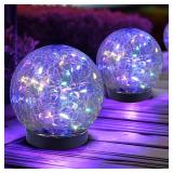 Solar Globe Lights Outdoor Waterproof-Solar