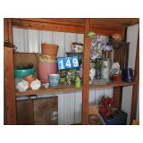 Lot of Pots and Yard Decor