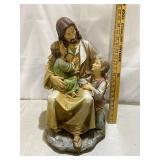 29" Jesus & Children Resin Statye