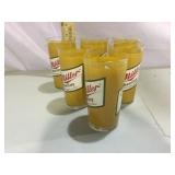 5ï¿½ Miller High Life Glasses, 6 Total