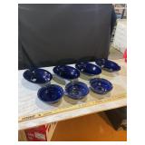 3 Fiestaware bowls, 4 ceramic bowl