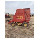 New Holland 664 Baler, unknown condition