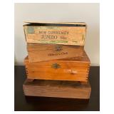 Wooden & Cigar Boxes