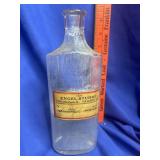 Vintage Engel Studio bottle - Gillespie, ILL