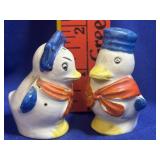 Vintage 1950ï¿½s Duck Salt and Pepper shakers