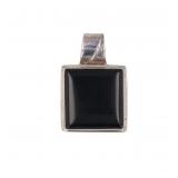 Mexico Onyx Sterling Square Pendant