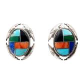 Carlisle Jewelry Co. Sterling Multi Stone Earrings