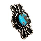 Navajo Sterling Turquoise Lasso Ring