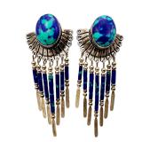 Quoc Trading Co. Azurite Sterling Earrings