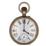 Swiss Argentan Goliath Pocket Watch