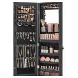 SONGMICS Jewelry Cabinet Armoire Organizer with LE