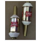 2 Vintage Miller High Life Tap Knobs