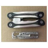 2 Multi-Tool Folding Knives