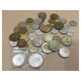 Vintage Foreign Coins