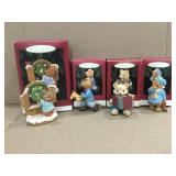 4 Vintage Hallmark Ornaments