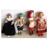 Lot of Vintage Composition Dolls