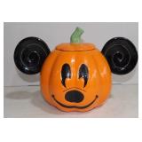 Mickey Mouse Jack-O-Lantern Cookie or Candy Jar