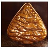 Copper Tin Christmas Tree Handing Jello Mold