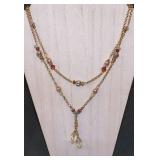 Avon Topaz Color Fashion Necklace