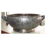 Hartford Quadruple Silverplate Floral Bowl