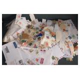 Large Estate Lot of Unsorted Postage Stamps