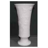 Milk Glass Vining Ivy 9.5" Vase