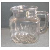 Federal Glass Starburst Juice Pitcher