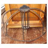 Primitive Metal Wall Mount Pan or Plant Hanger