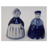 Delft Blue Style Dutch Couple