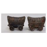 Cast Metal Covered Wagons