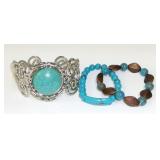 Lot of Turquoise Bracelets