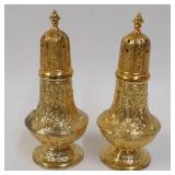 Tall Metallic Gold Fancy Shakers