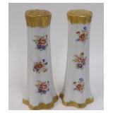 Tall Floral Porcelain Shakers