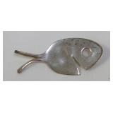 Vintage Modernist Fish Brooch