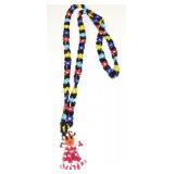 Native American Seed Bead Kachina Doll Necklace