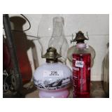 2 Oil Lamps with Oil