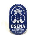 Metal Craft Drink Sign: Osena Spiked Coconut Water