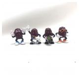 Vintage California Raisins Figure Lot (Band)