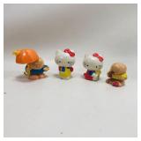 Vintage Fast Food Toy Lot: Hello Kitty & Ziggy