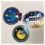 Vintage NASA Shuttle Mission Sticker Lot