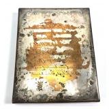 Antique Printing Plate / Tobacco Tin