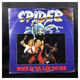 Vinyl Record Spider Euro Metal Single 12"